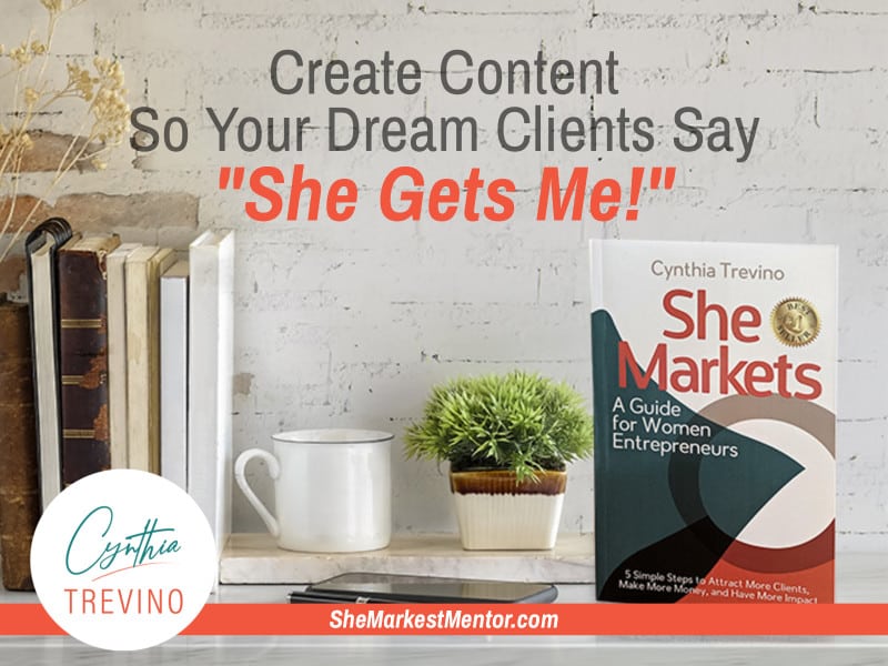 Your Marketing Content | She Markets Mentor