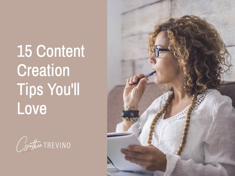 Tips for Creating Content | She Markets Mentor
