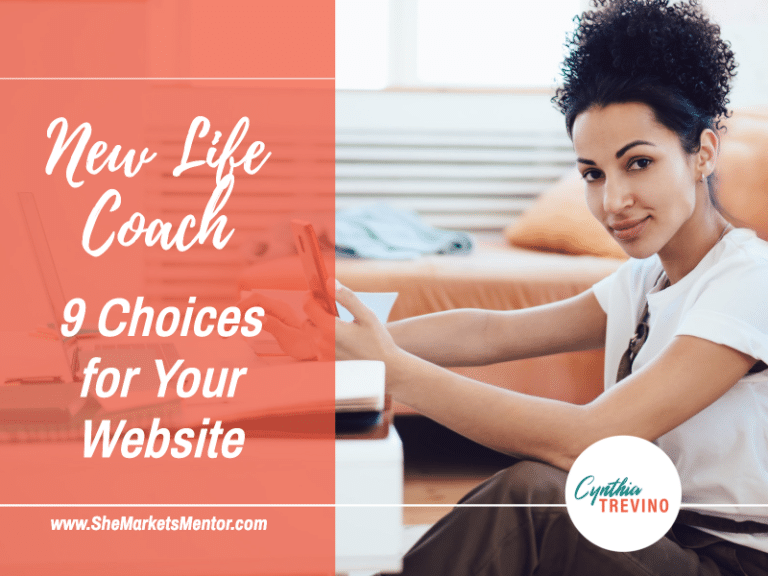 When You Become a Life Coach: How to Create Website Content (Even if You Don’t Know Where to Start)